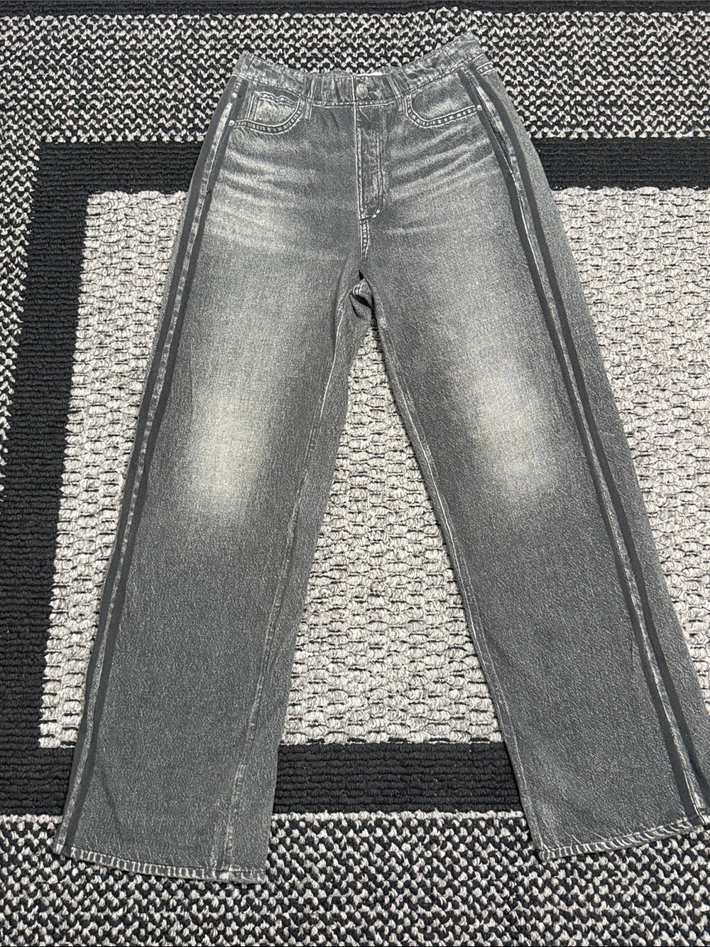 Rag & Bone Miramar Sweatpant Jeans Women’s Sz M Wide Leg Stretch Casual NWOT